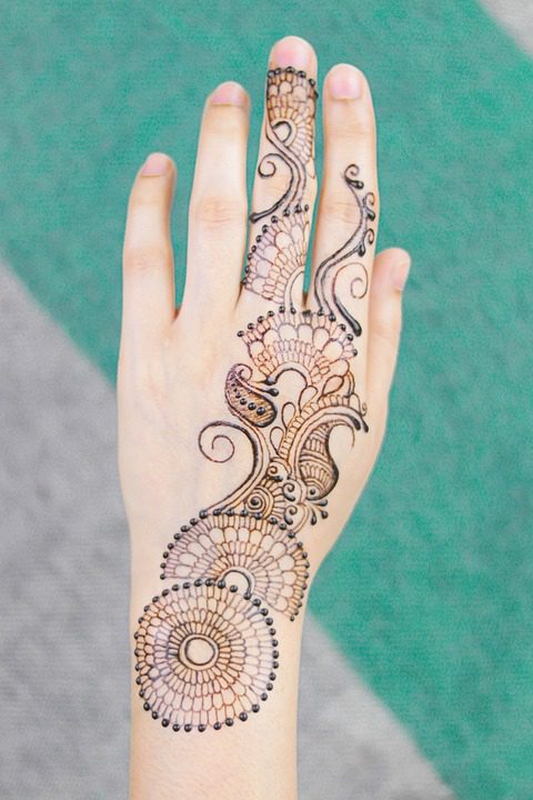 bridal mehendi design